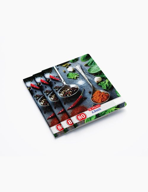 Caiet dictando A5, Herlitz, Spices, 80 file