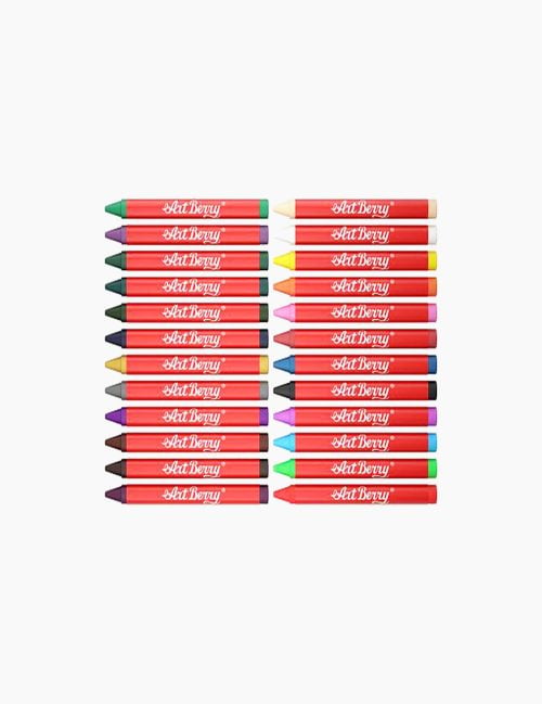 Set creioane cerate, ErichKrause, Artberry, 24 culori