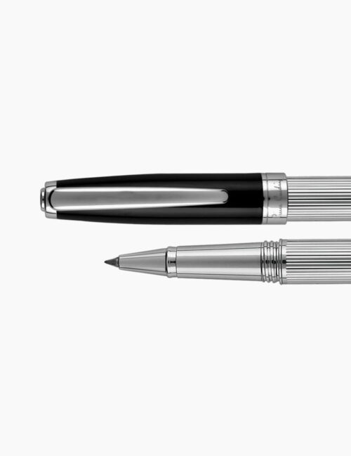 Roller, Pierre Cardin, Christophe, 0,7 mm, argintiu/negru