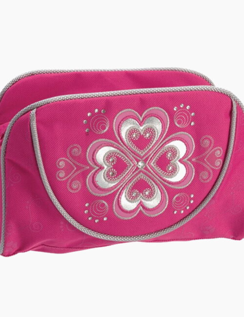 Penar Necessaire, Erichkrause, Flower Melody Plat, roz, 10 x 8 cm