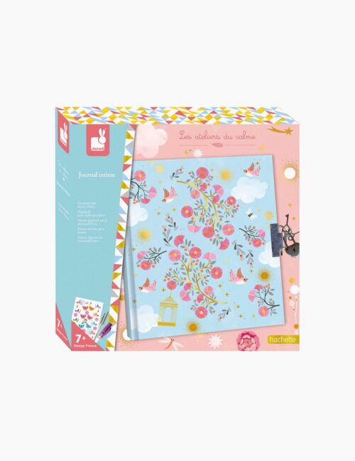 Set creativ, Janod, Jurnalul meu, 96 pagini