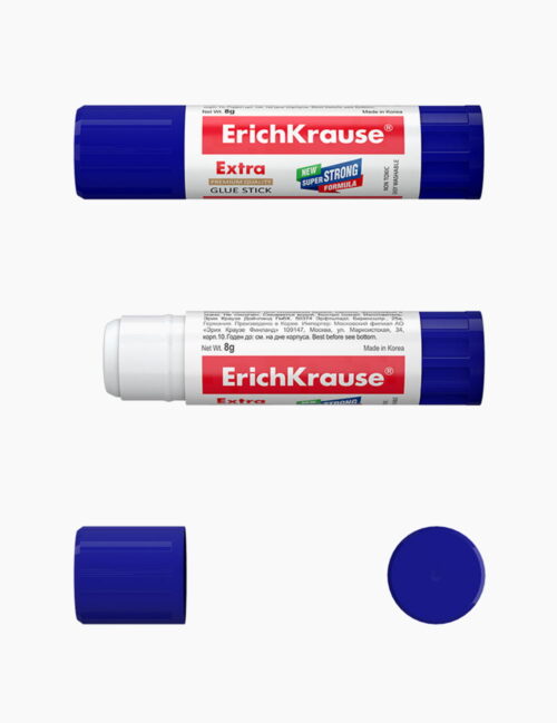 Lipici solid, ErichKrause, transparent, 8 g