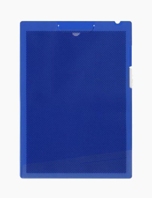Folie Protectie Documente Plus Fl-130ch-E Mbl, Cu Clema, Albastru Marin
