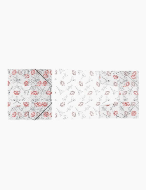 Mapa Plastic ErichKrause A5+, Bonjour, Cu Elastic