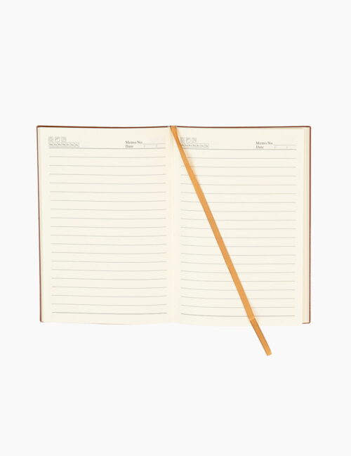 Agenda nedatata A5, BiroCO, 112 file, maro