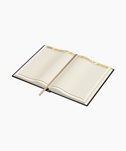 Agenda din Piele Princ B5 - Model A - Black
