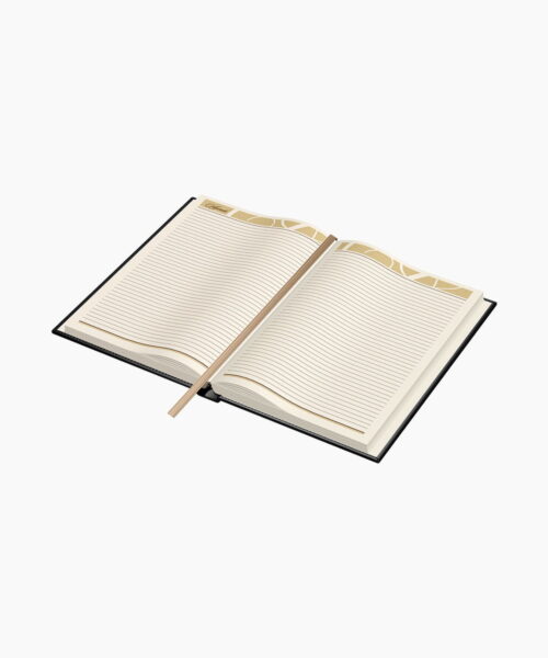 Agenda din Piele Princ B5 - Model C - Black