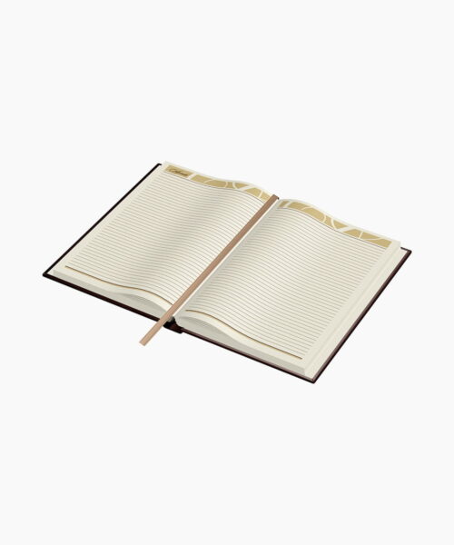 Agenda din Piele Princ B5 - Model F - Brown