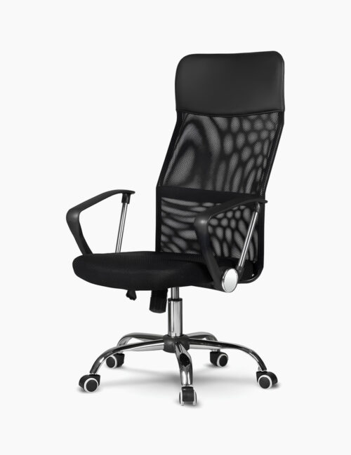 Scaun de Birou Ergonomic, Apple Star, Rotativ, Negru, Inaltime Ajustabila