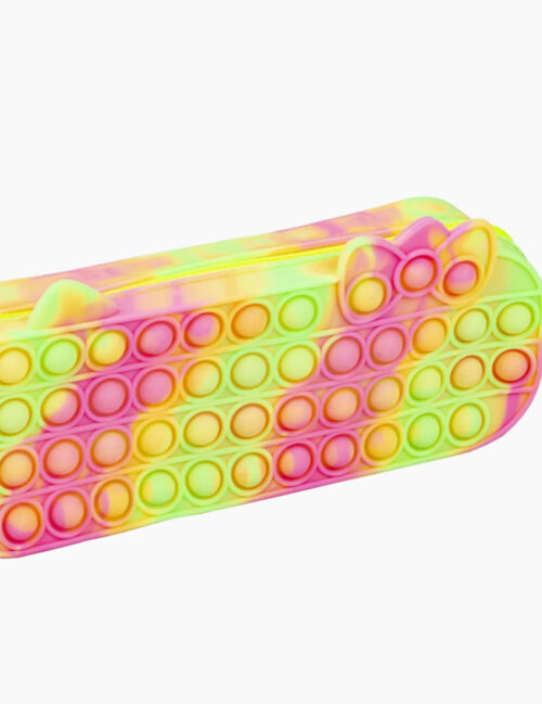 Penar Necessaire, Centrum, Pop-It, din Silicon, 1 Compartiment, Curcubeu