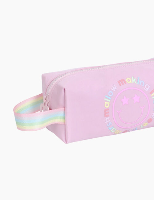 Penar Necessaire, Marshmallow, Happy, Roz, 1 Compartiment, Fete