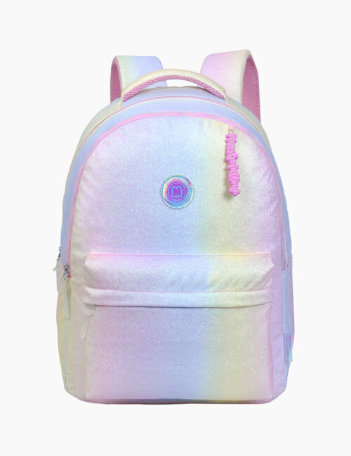 Rucsac pentru fete, Marshmallow, Superstar Pink, Ergonomic, 2 Compartimente