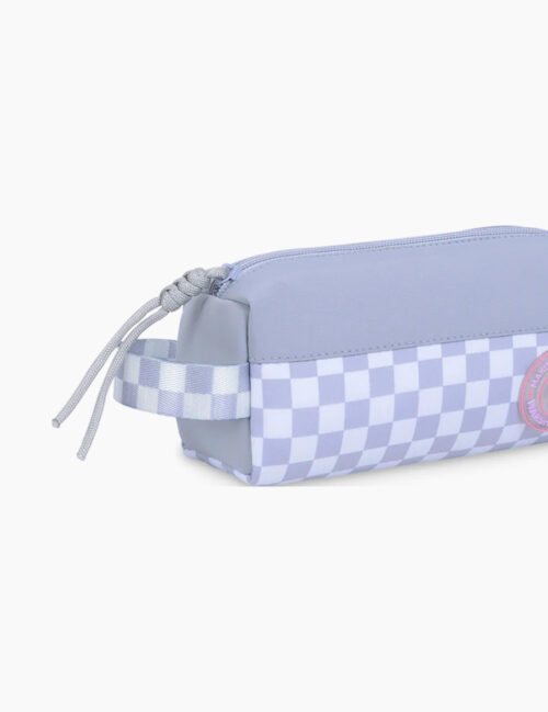 Penar Necessaire, Marshmallow, Gingham Grey, 1 Compartiment, Fete