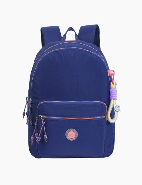 Rucsac pentru Fete, Miss Lemonade, Dotty Navy, Ergonomic, 2 Compartimente