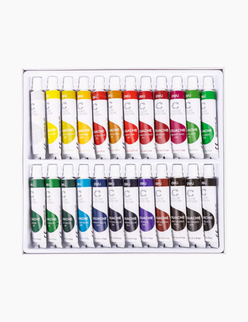 Acuarele Tempera, Deli, 24/set, 12 ml