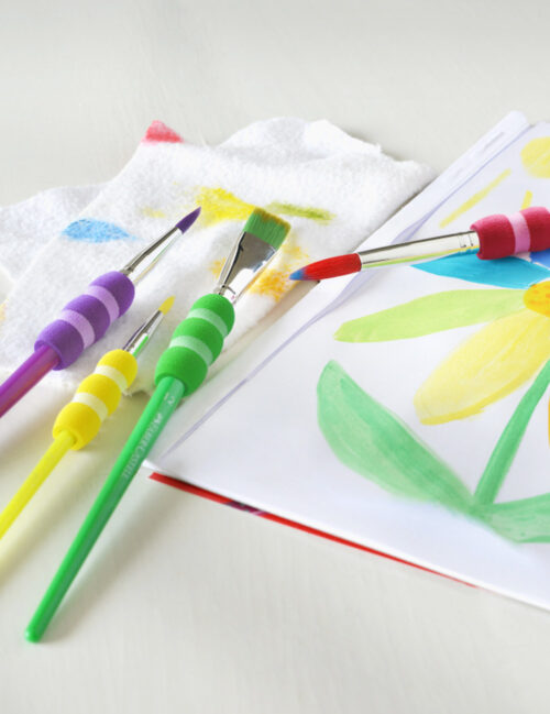 Set Pensule, Faber Castell, Soft Touch, 4/set