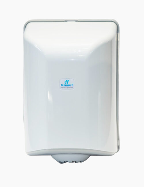 Dispenser pentru Prosope Hartie, Mamut, Derulare Centrala, Alb