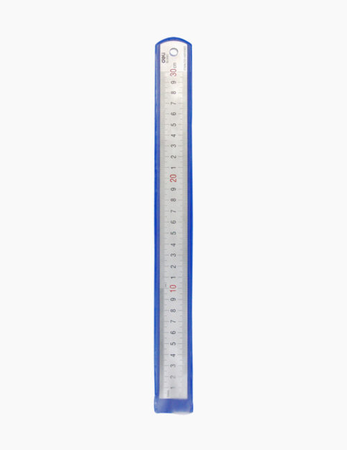 Rigla din Metal, Deli, 30 cm