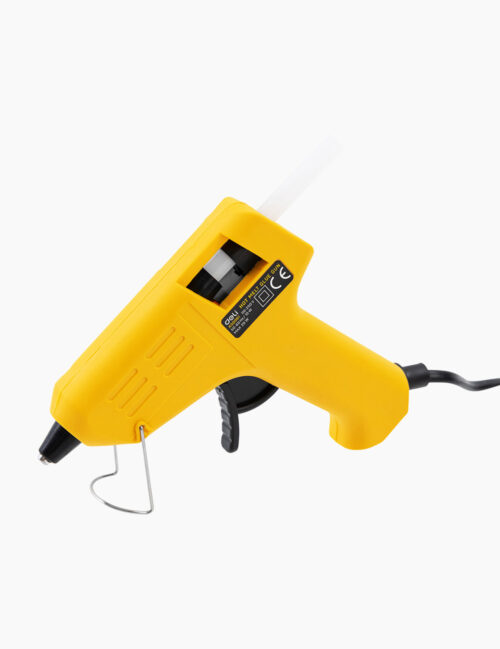 Pistol de Lipit, Deli, Pt Kraft, 20W, cu 3 Rezerve Lipci