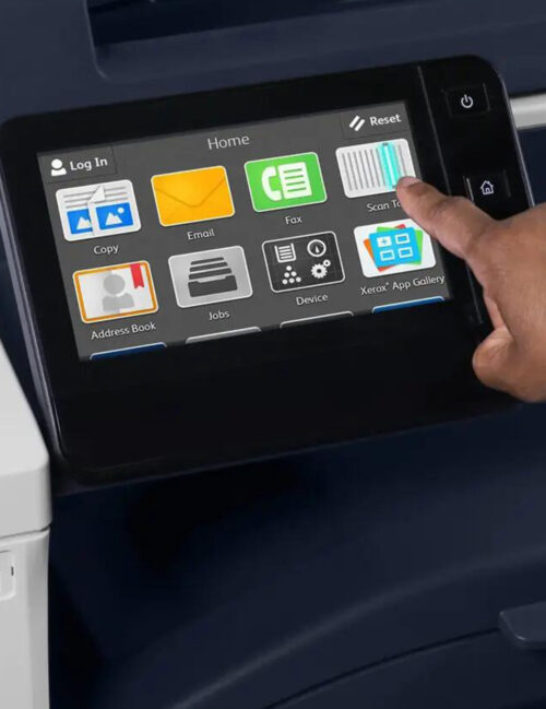 Multifunctional A3 Mono, Xerox VersaLink B7125 - 2 tavi cu stand, 25ppm