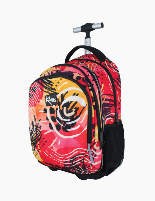 Ghiozdan Troler Kaos, 2 In 1, Sunburn, 4 Compartimente