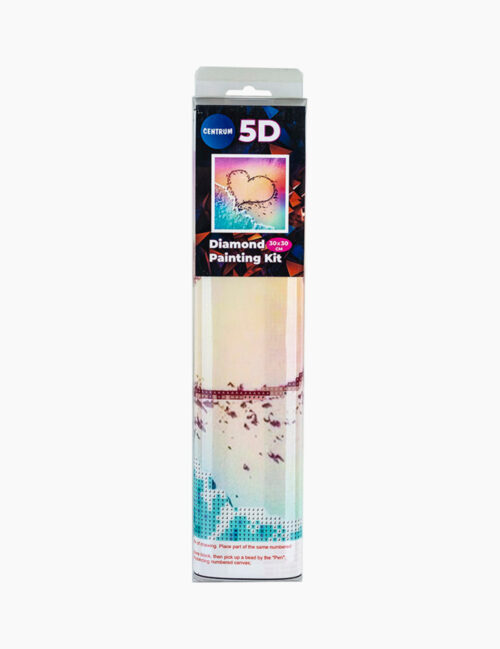 Kit 5D Mozaic cu Diamante, Centrum, Inima, 30x30 cm