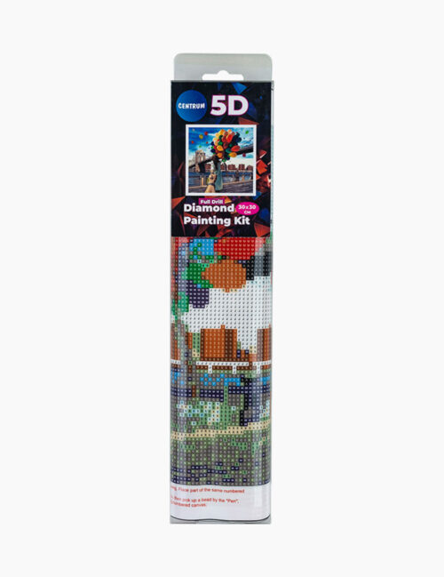 Kit 5D Mozaic cu Diamante, Centrum, Baloane, 30x30 cm