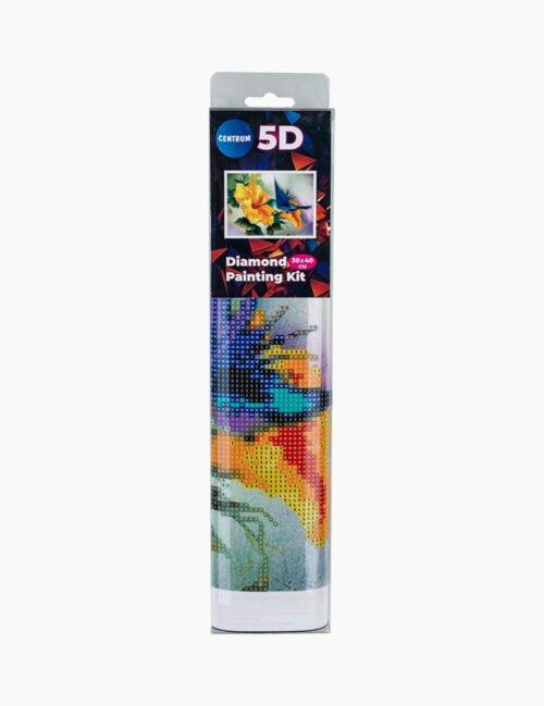 Kit 5D Mozaic cu Diamante, Centrum, Flori, 30x40 cm