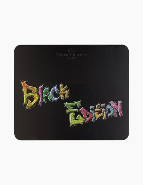 Set Creioane Colorate, Faber Castell, Black Edition, 100 Culori