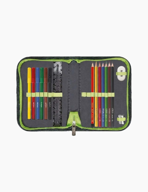 Penar Echipat Herlitz Football, 17 piese, 19.5 x 13.5 x 3.5 cm, 1 fermoar