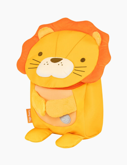 Ghiozdan gradinita ergonomic, Tiger Family Mini Zoomies Mustard Lion, 4 L
